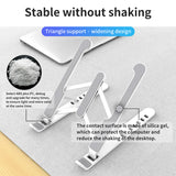 Plastic Foldable & Portable Laptop Stand | Lightweight Adjustable Laptop Holder | High-Quality ABS