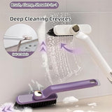 Multi-Function Rotating Crevice Cleaning Brush | 360° Deep Gap Cleaner for Kitchen, Bathroom & Home