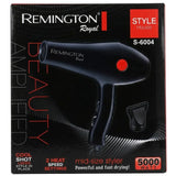Remington Royal Style House Hair Dryer | Model S-6004 | Fast Drying | Cool Shot Function | 5000W