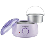 Remington Wax Melting Machine for Hair Removal | Model FJF508-1 | Electric Wax Warmer with 2 Aluminum Pots | Adjustable Temperature Control up to 80°C | 100W
