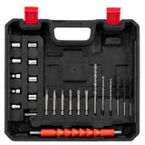 TOP ROCKET Cordless Rechargeable Drill Machine Kit | 48V Double Batteries | 3-in-1 Drill, Screwdriver & Impact Driver | Variable Speed Power Tool Set with Carry Case