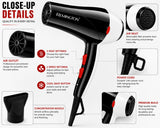 Remington Hair Dryer RM-6002 | 5000W Powerful Hair Dryer with Hot & Cool Air | 2 Speed Settings | Compact Salon Hair Styling Dryer
