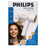 PHILIPS A-20 Hair Dryer | 2500W Salon Performance Hair Dryer | Intelligent Style Adapt Technology | Negative Ions