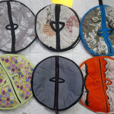 Roti Zipper Bag | Reusable Airtight & Insulated Storage Bag | Keeps Chapati Fresh, Soft & Warm | Random Design