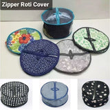 Roti Zipper Bag | Reusable Airtight & Insulated Storage Bag | Keeps Chapati Fresh, Soft & Warm | Random Design