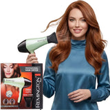 Remington Professional Hair Dryer | Model D-6006 | Ionic Technology | Multiple Heat & Speed Settings | Cool Shot | Concentrator & Diffuser | 5000W