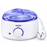 Philips professional Wax Melting Machine for Hair Removal | Model FJF508-1 | Electric Wax Warmer with 2 Aluminum Pots | Adjustable Temperature Control up to 80°C | 100W