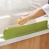 Large Size Silicone Sink Splash Guard Set | Non-Slip Water Barrier with Strong Suction Cups for Kitchen & Bathroom Use