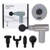 Deep Tissue Muscle Massage Gun | Fascia Relaxation Massage Gun with 6 Speed Levels & 4 Massage Heads | Random Color
