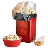Oil Free Mini Popcorn Maker | Hot Air Popcorn Machine | Electric Popcorn Popper for Home & Kids | 1200W