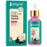 Pilgrim Peeling Solution | Weekend Facial Peel for Deep Cleansing & Exfoliation | Radiant & Even-Toned Skin | For Men & Women | 30ml