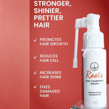 Roots Hair Treatment Serum | Nourishing Hair Growth Serum for Men & Women | Smooth, Shiny & Frizz-Free Hair | 50ml