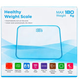 iScale Digital LED Bathroom Weighing Scale | Tempered Glass, Accurate & Automatic Weight Monitor