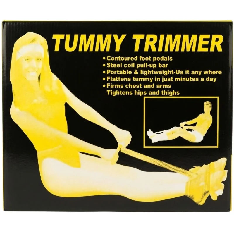 Double Spring Resistance Training Tummy Trimmer | Abdominal Exercise & Full Body Workout Tool | Home Gym Fitness Equipment