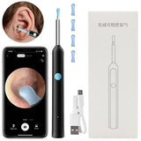 Smart Visual Ear Cleaner with 1080P HD Camera | Wireless Ear Wax Removal Otoscope | LED Ear Cleaning Tool for Android & iOS | Rechargeable & Portable